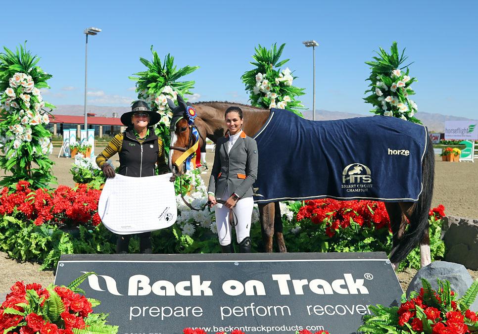 Palasco CH Crowned HITS Coachella Mid-Circuit Champion in the 1.20m Junior/Amateur Division