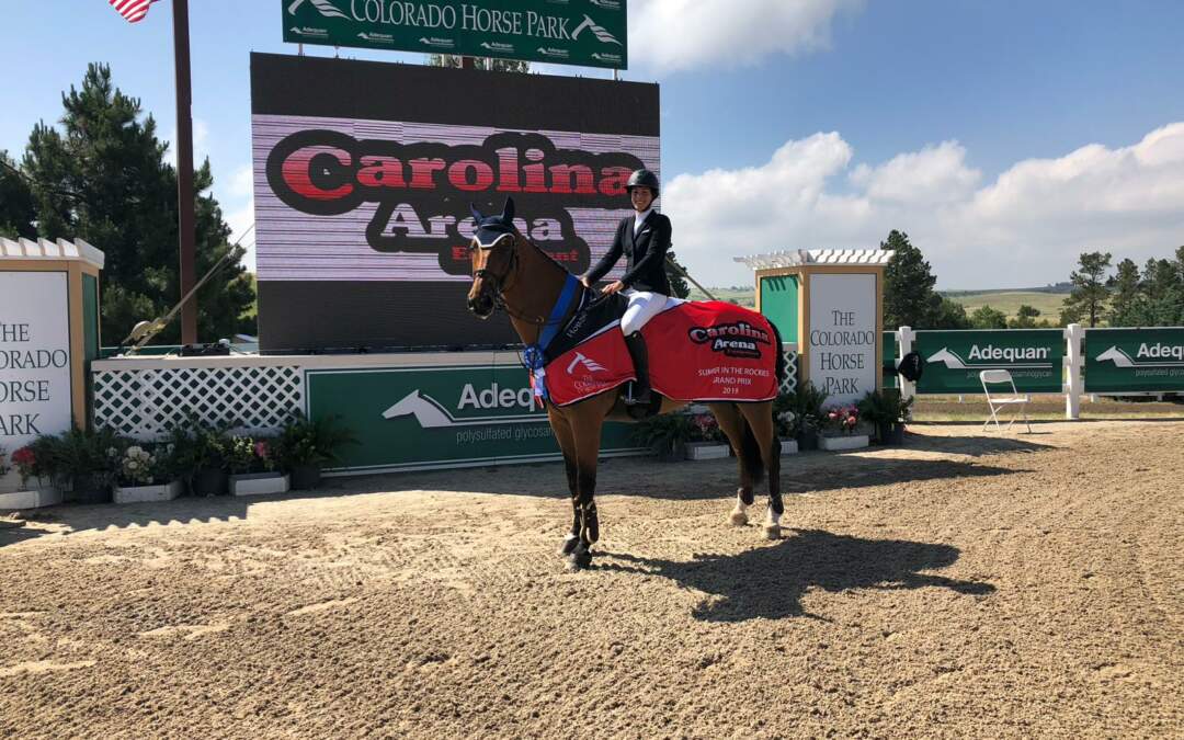 Carly And Cassio Finish One, Two in $25,000 Carolina Arena Equip. Welcome Grand Prix